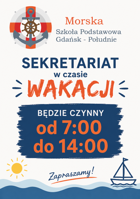 Praca sekretariatu w wakacje